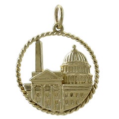 Washington, D.C. Gold Charm