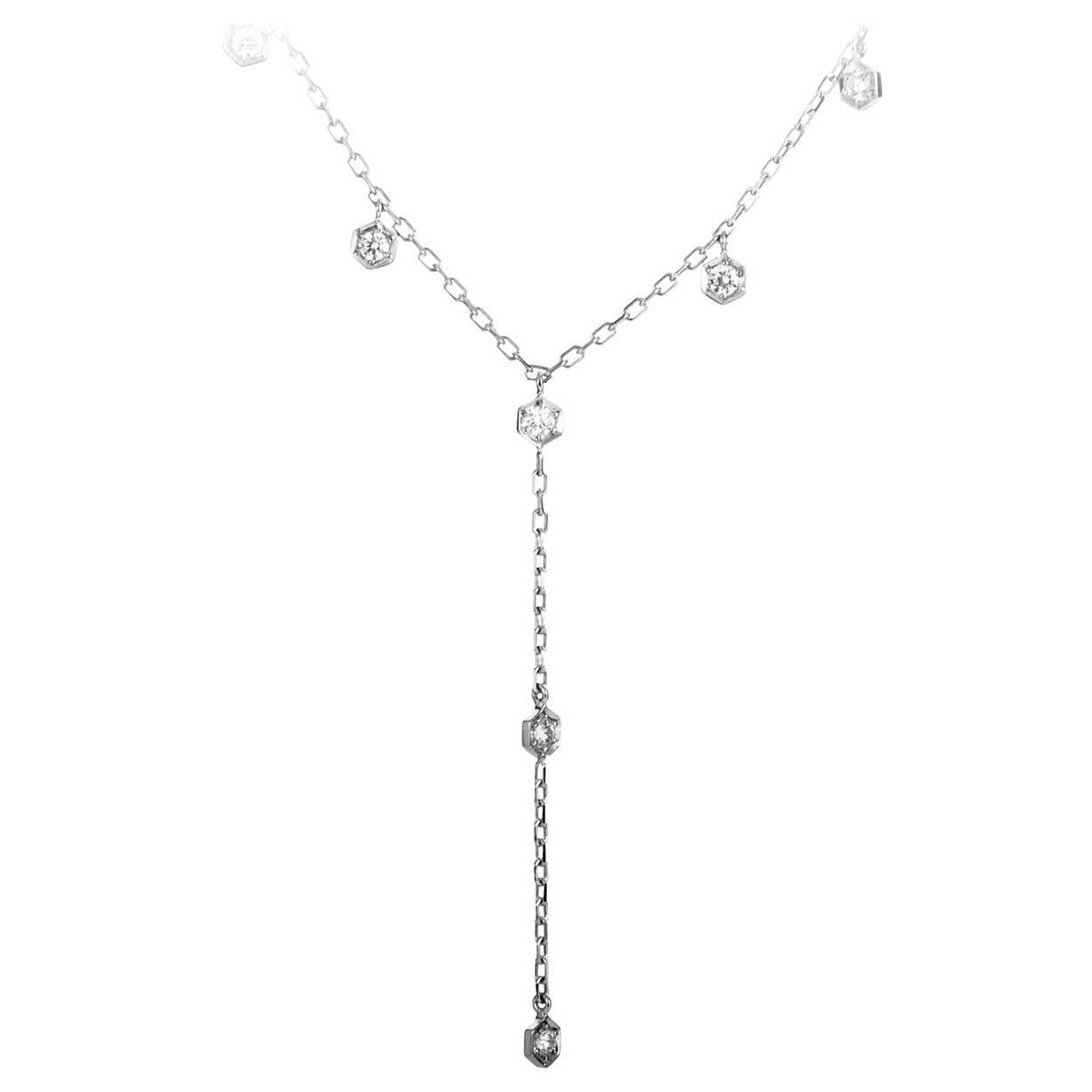 Piaget Diamond Gold Drop Necklace