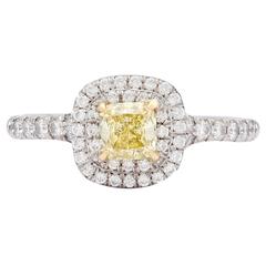 Tiffany & Co. Fancy Intense Yellow Diamond Ring