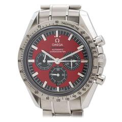Omega Stainless Steel Speedmaster Michael Schumacher edition wristwatch