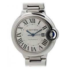 Cartier Stainless Steel Ballon Bleu Wristwatch Ref 3489 