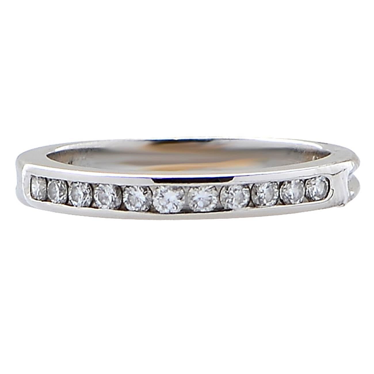 Tiffany & Co. Diamond platinum Band Ring