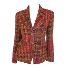christian lacroix wool jacket size us 6 8
