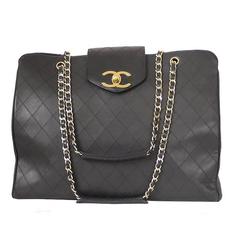 Chanel Overnighter Weekender Shoulder Bag Retro XL