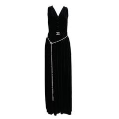 Fabulous Black Chanel Velvet Jumpsuit as seen on Celine Dion 5