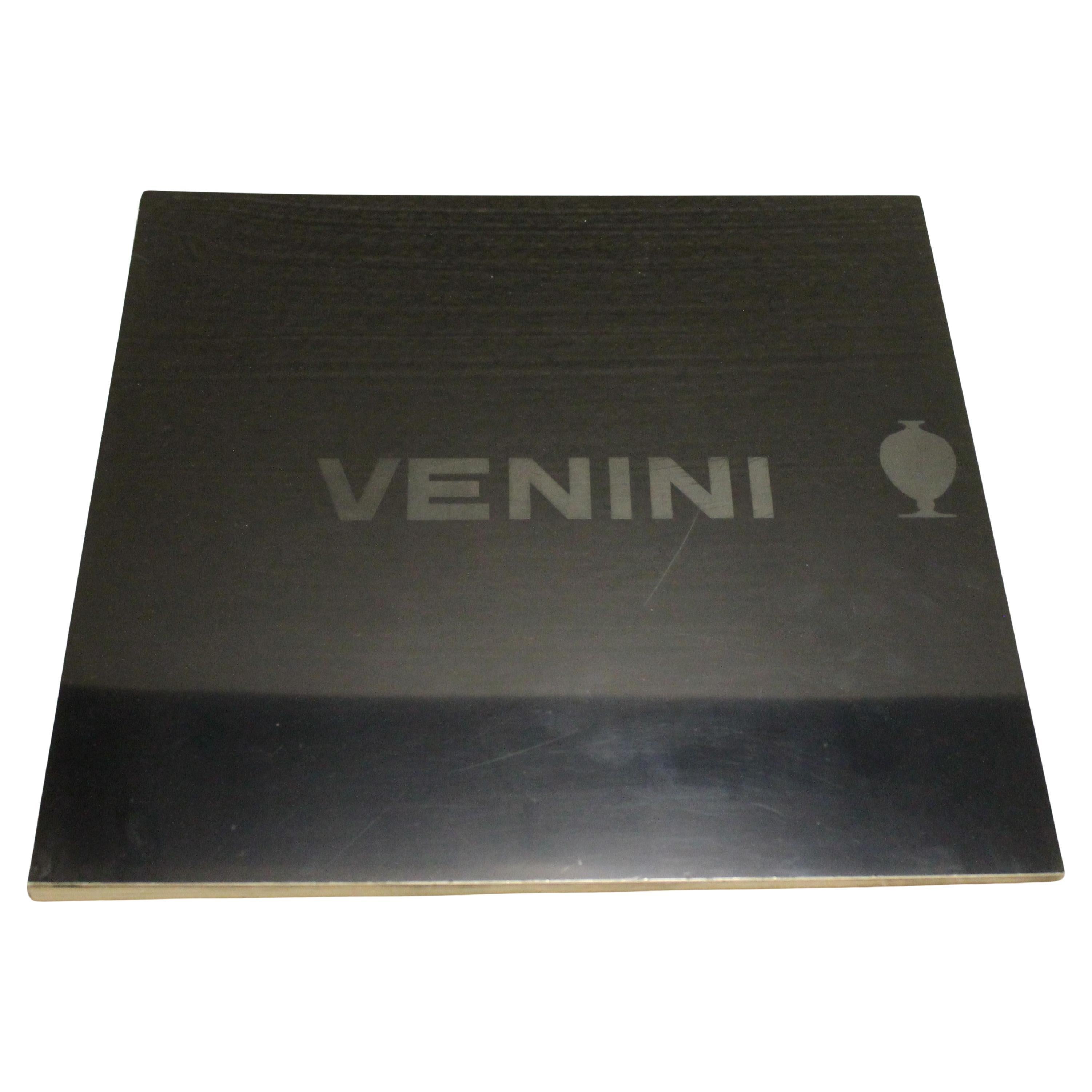 Venini Book, Limited Edition, 1978