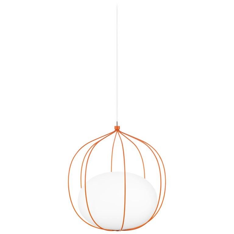 in vendita: Orange Ciondolo Zero LED Hoop di Front Design