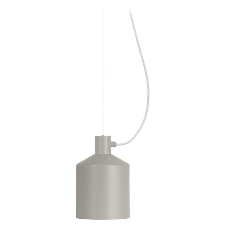 For Sale: Gray Zero LED Silo Pendant by Note Design Studio