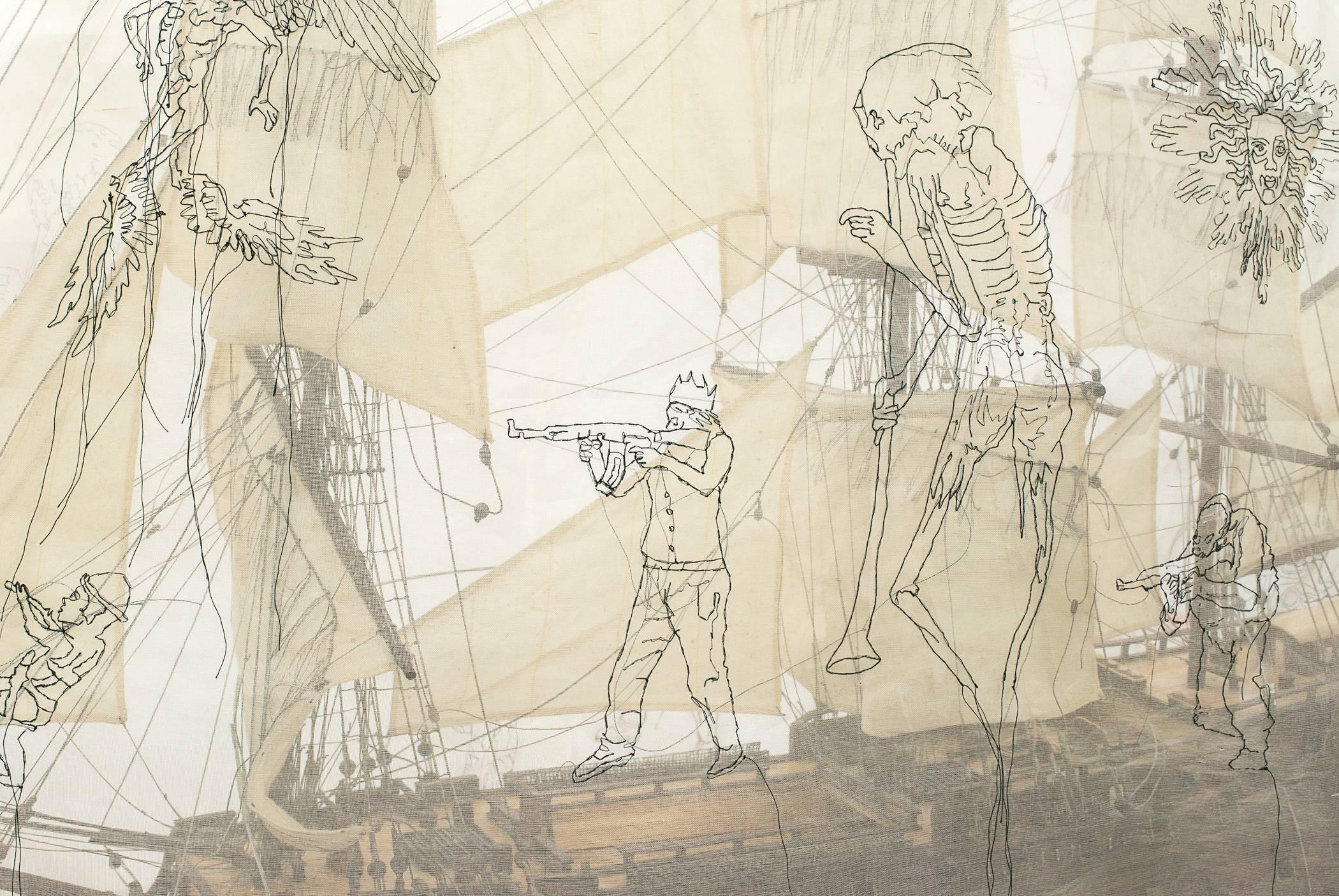 The Wine Dark Sea, BB - Contemporary Sculpture by Hew Locke