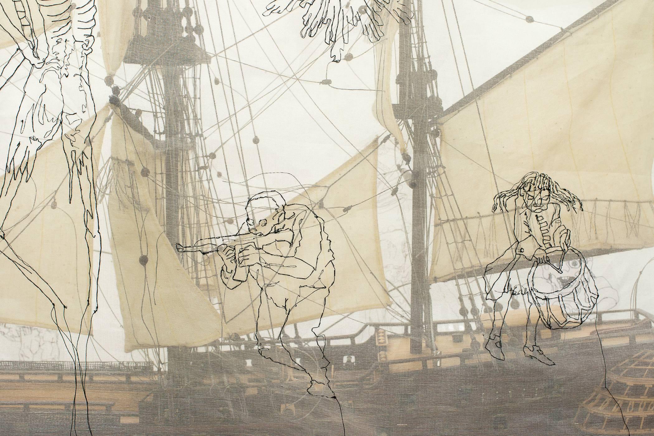 The Wine Dark Sea, BB, 2016, Mixed media (on plinth)
30 by 38 5/8 inches by 13 (76 x 98 x 33 cm)
