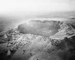 Meteor Crater Looking Northwest, Near Winslow, AZ