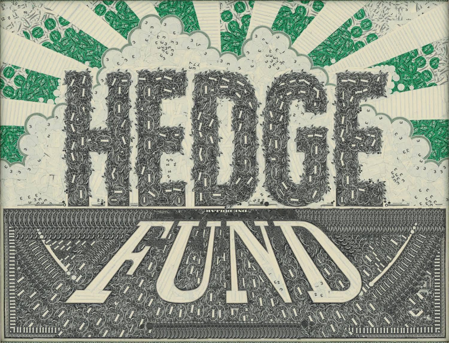 Hedge Fund - Mixed Media Art by Mark Wagner
