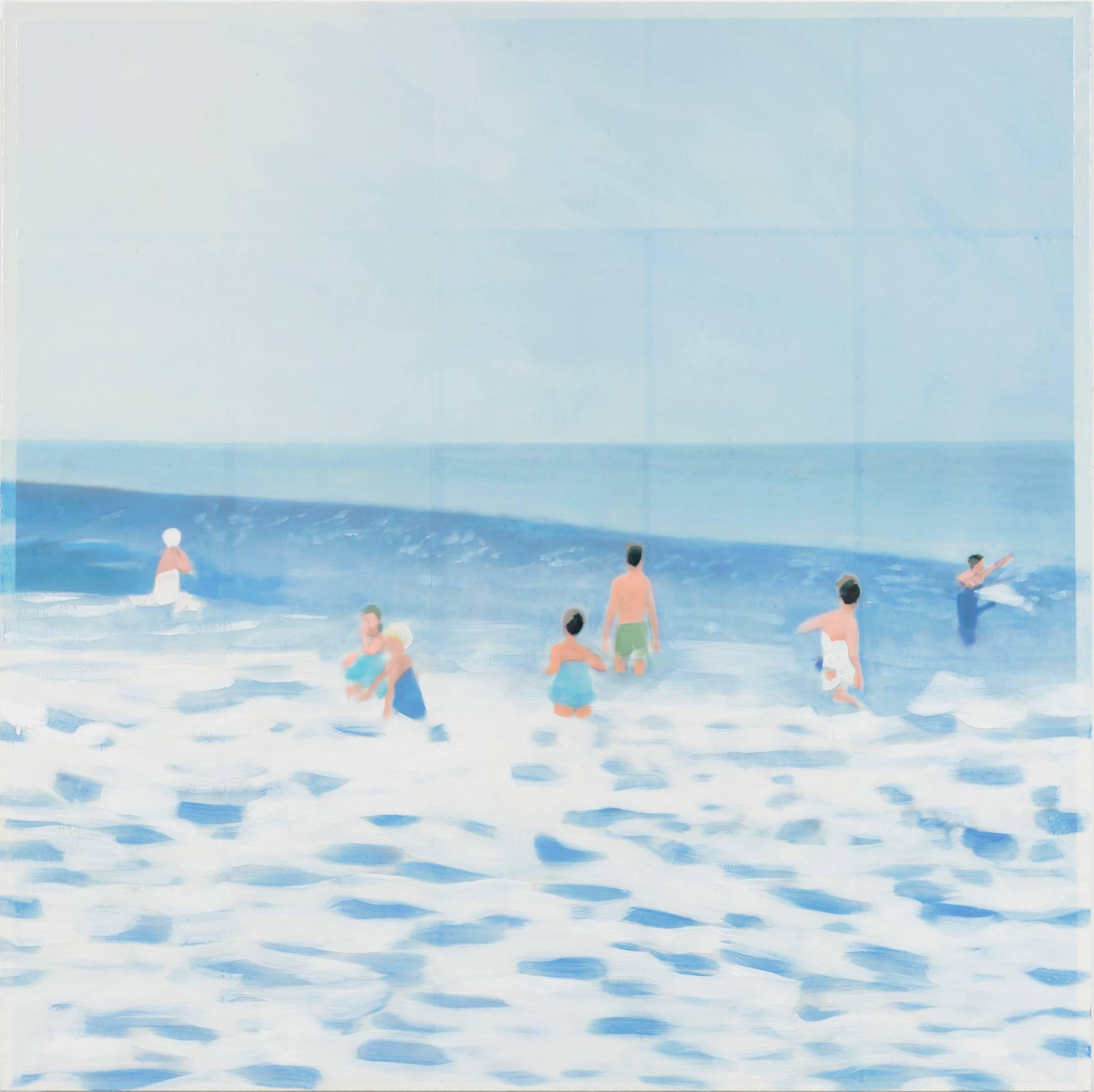 Bathers - Painting by Isca Greenfield-Sanders