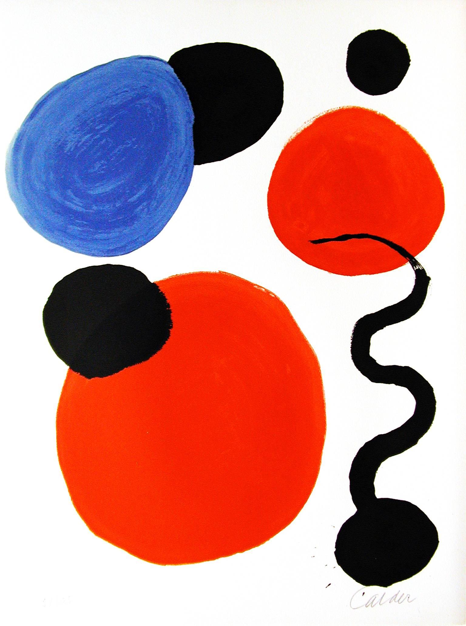 Alexander Calder Abstract Print - Circles