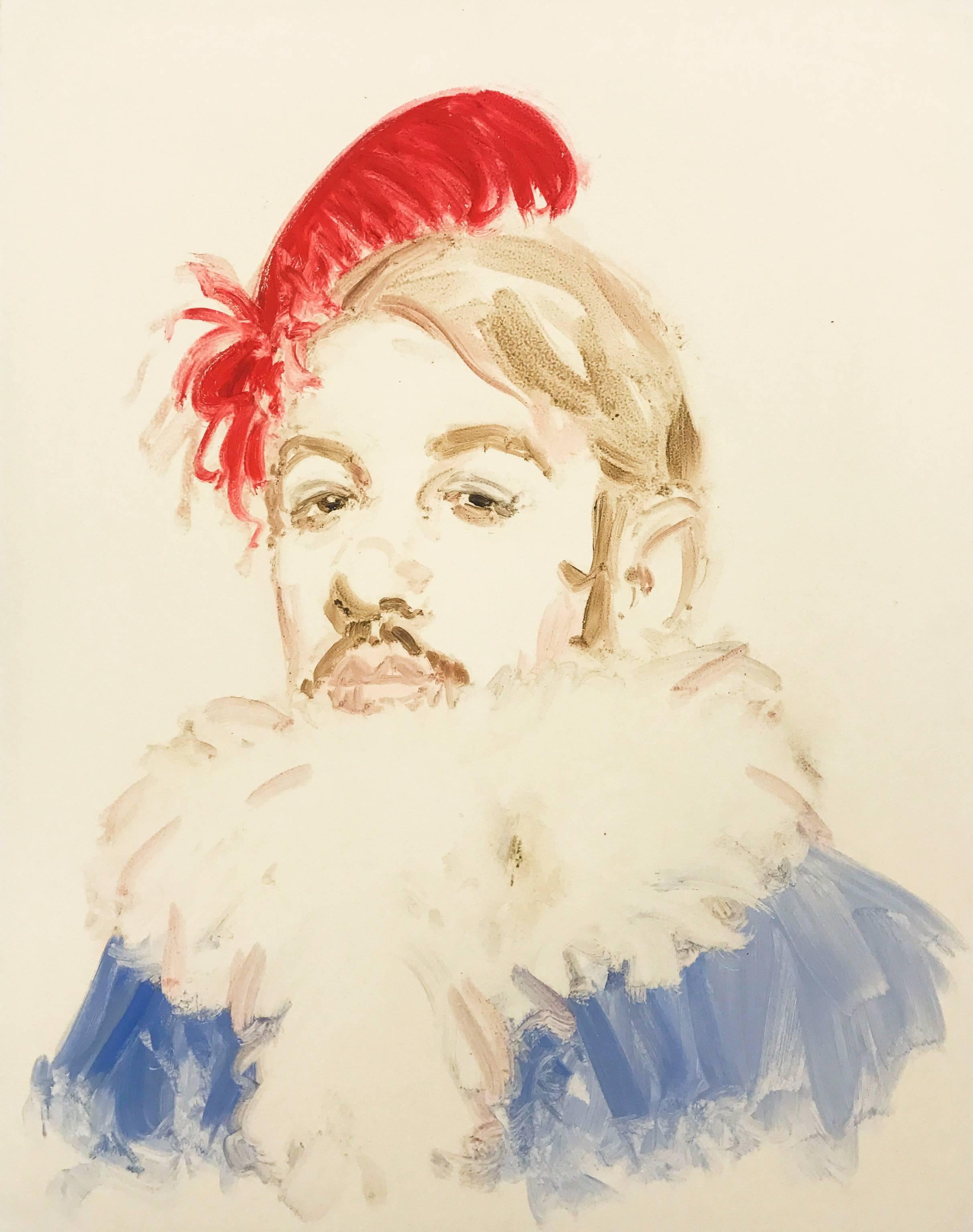 Annie Kevans Portrait Painting - Henri de Toulouse-Lautrec from the series "Drag"