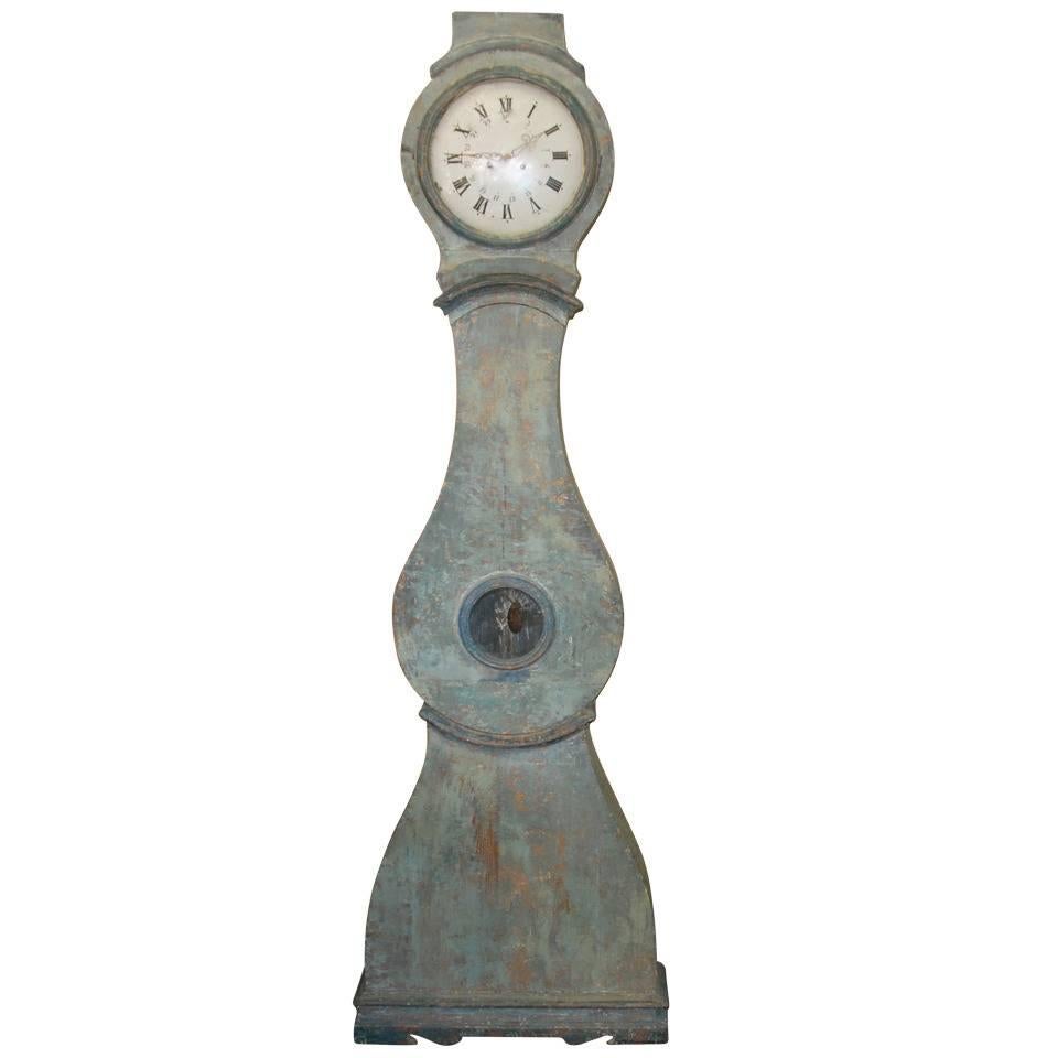 Early 19th Century Swedish Mora Case Clock