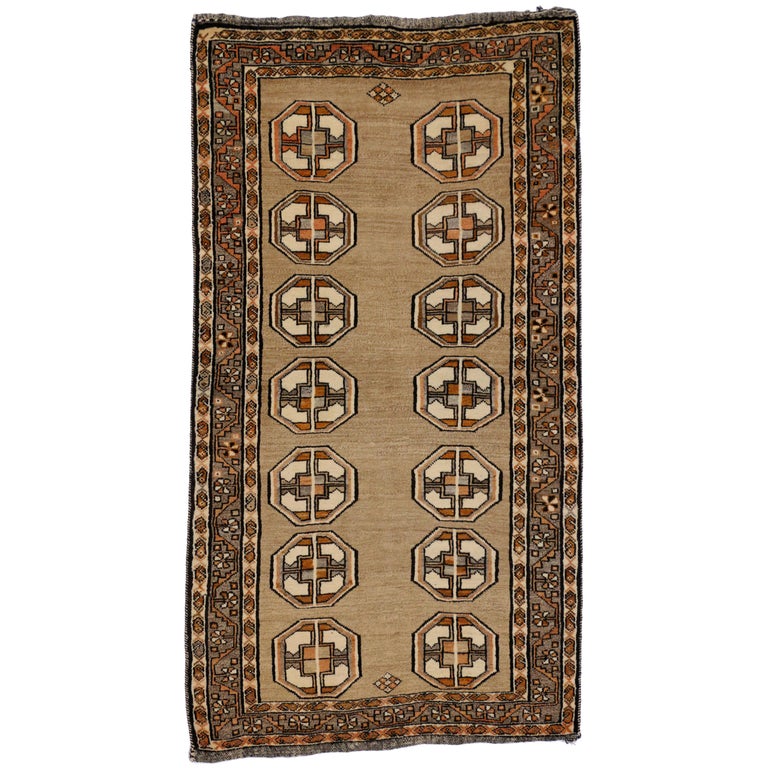 Vintage Persian Shiraz Rug with Tribal Style For Sale at 1stdibs
