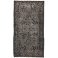 overdyed distressed rug turkish