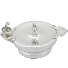 1920s Antique Sterling Silver Table Lighter