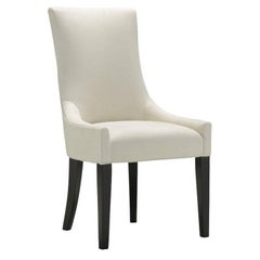 Sculpted Curve-Back Chair