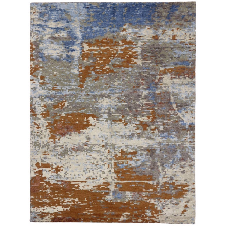 An Abstract Wool Rug/Tapestry in the style of Joan Miró at 1stdibs