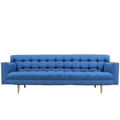 Edward J. Wormley Model-5136 Sofa with Brass Legs for Dunbar