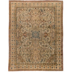 Antique Persian Tabriz Rug