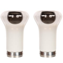 1960s Angelo Mangiarotti 'Saffo' Table Lamps for Artemide