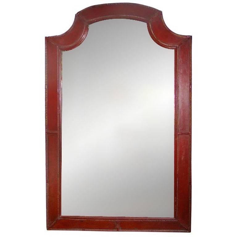 Large French Mid-Century Modern Neoclassical Mirror, Style of Louis XIV, 1930