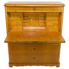 Birch Biedermeier Secretaire 2