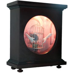 Homage to Magritte, "Phonograph in a gilded cage", 1996