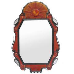Rare and Unusual Mirror Designed by André Dubreuil