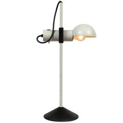 1980s Barbieri e Marianelli White Table Lamp for Tronconi