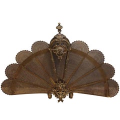 Metal Fireplace Tools and Chimney Pots