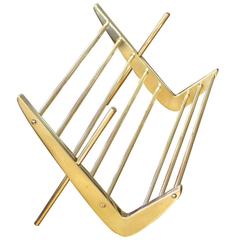 Solid Brass Book Stand after Carl Auböck 12