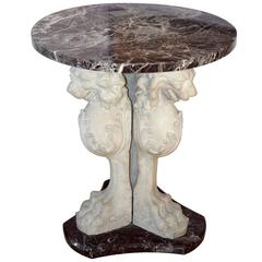 Marble Table Neoclassical, 18th Century 3