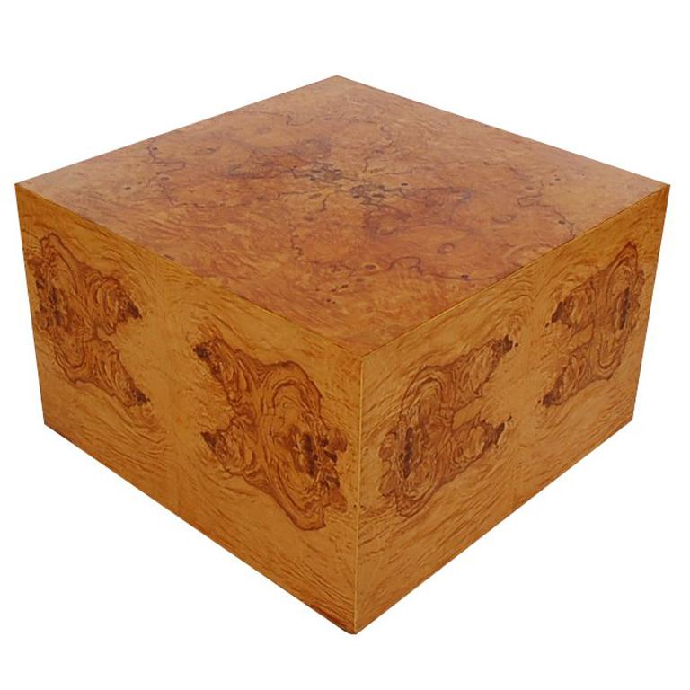 burl wood side table modern midcentury modern square burl wood side or cocktail table by milo baughman pair of tables in the style at 1stdibs burl wood side table modern midcentury modern square burl wood side or cocktail table by milo baughman pair of tables in the style at 1stdibs