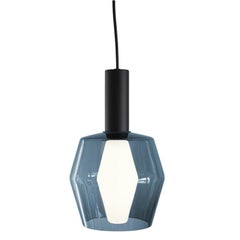 Contemporary Wirkkala K2-142 Blue Pendant Light