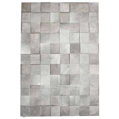 Pure Exotic Zebu Patchwork Cowhide Rug 1