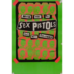 Sex Pistols US Promotional Poster by Jamie Reid, 1977