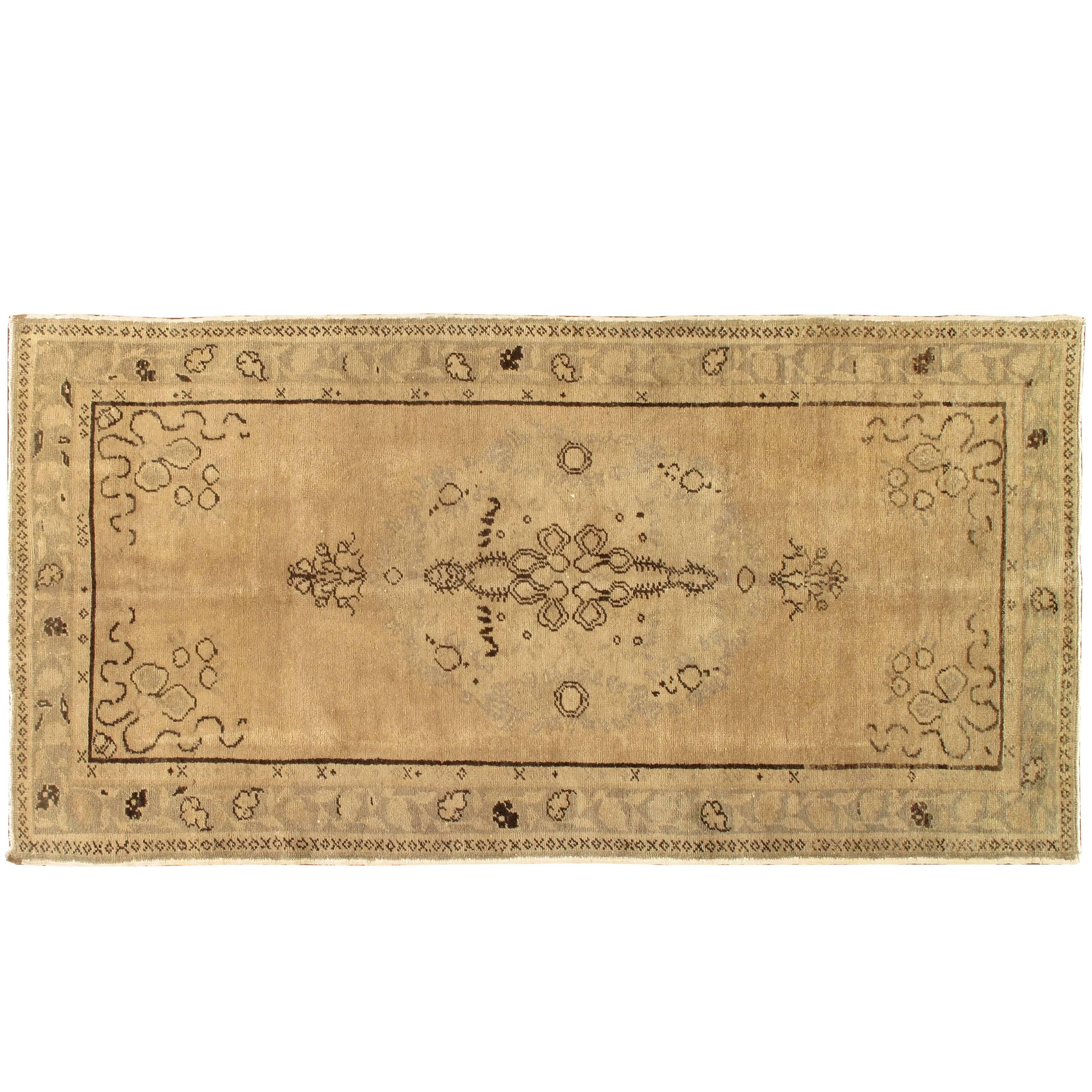 1940's Turkish Khotan Carpet For Sale