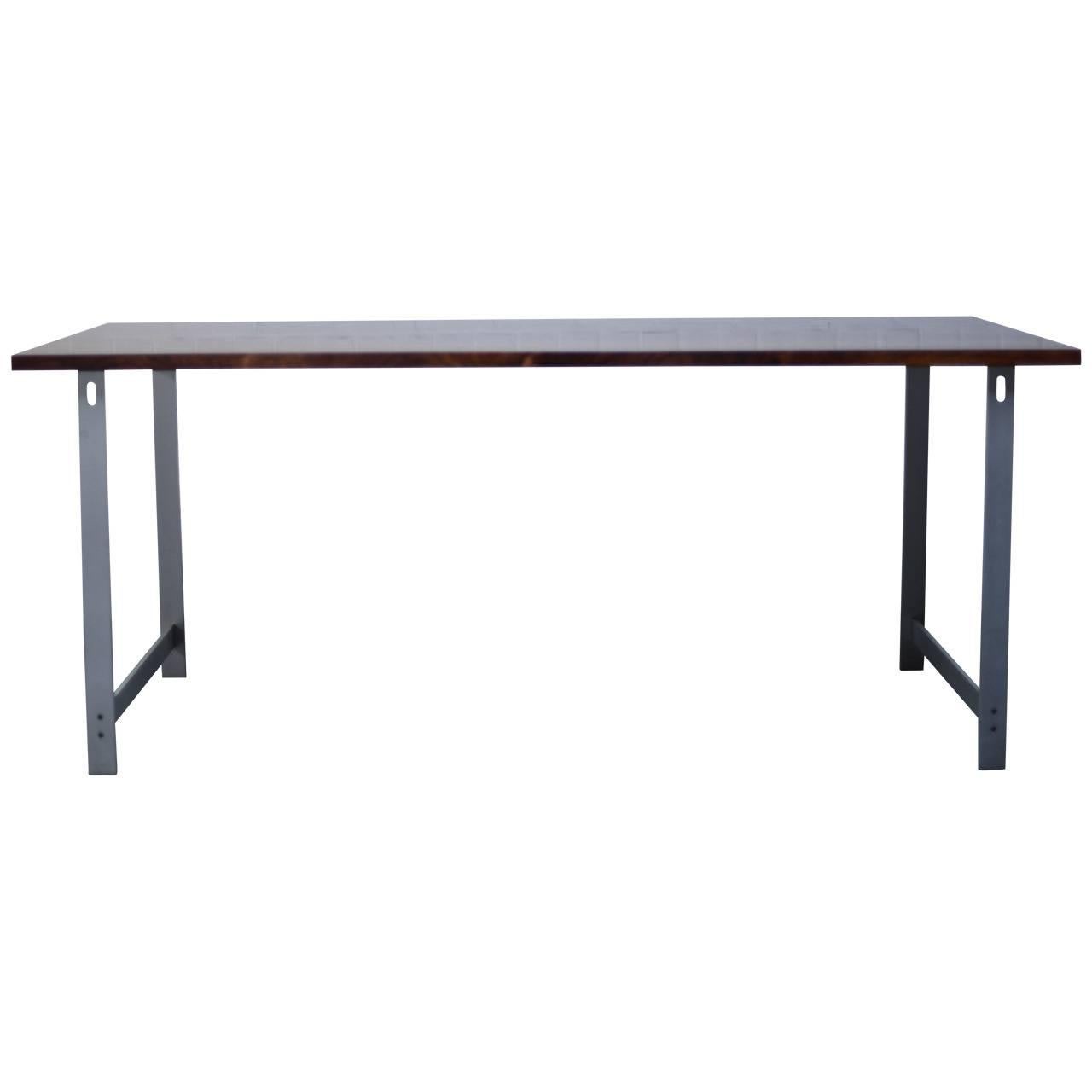 Jorgen Hoj Rosewood Desk or Dining Table For Sale