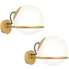 Pair of Gino Sarfatti Model 238/1 Wall Lamps