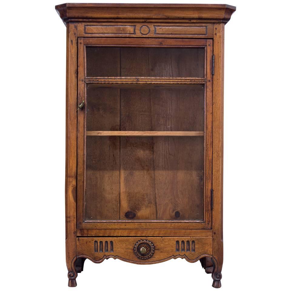 Louis XV 19th Century French Miniature Armoire or Provençal Verrio