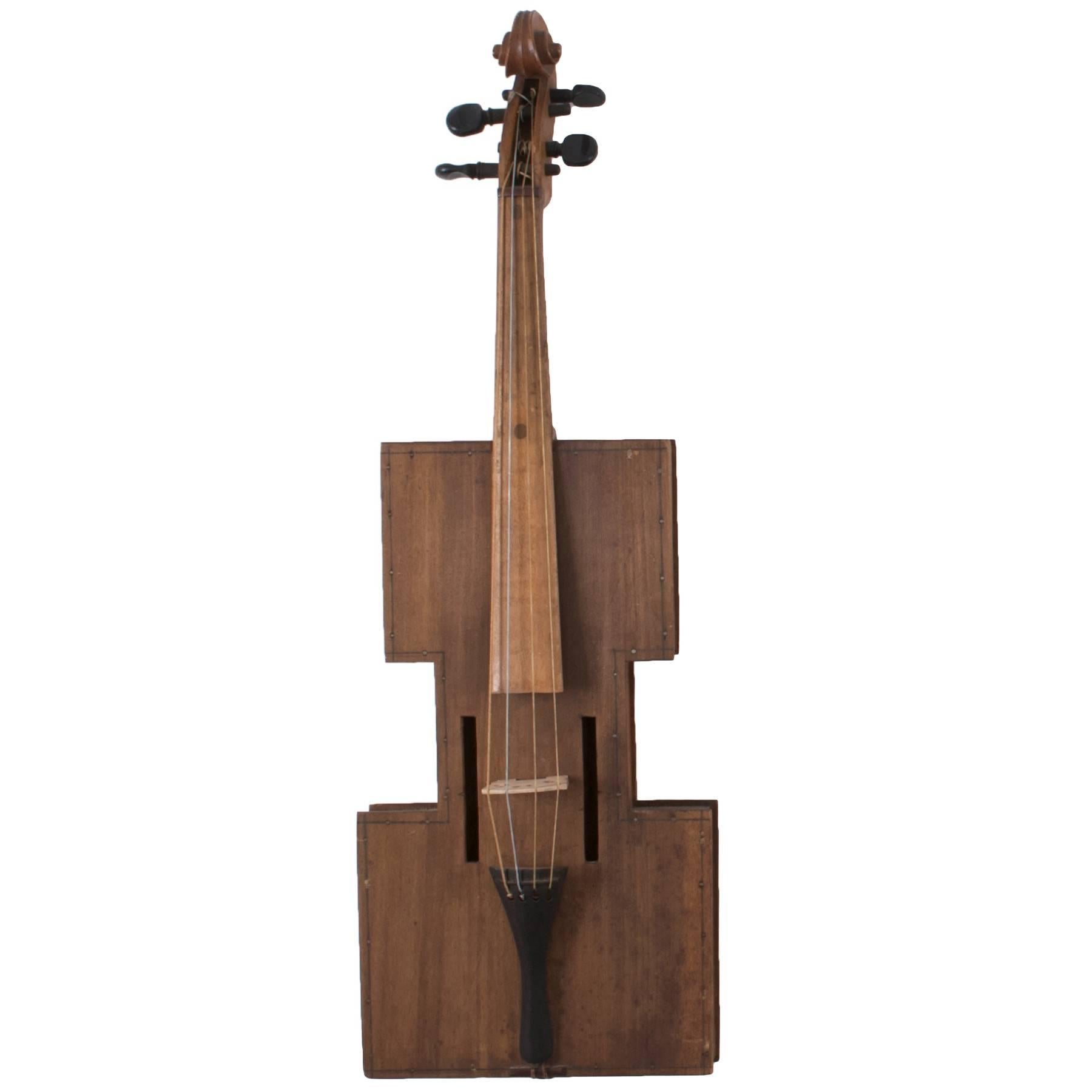 Early 20th Century Handmade Fiddle For Sale at 1stDibs