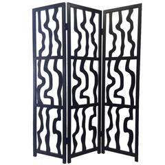 Abstract Black Screen