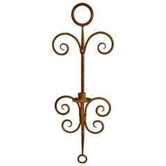 Pair of Wrought Iron Sconces