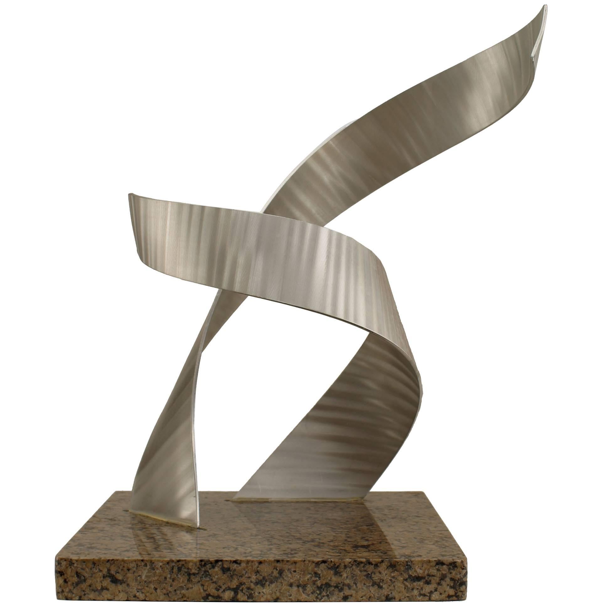 Contemporary American Abstract Aluminum Sculpture