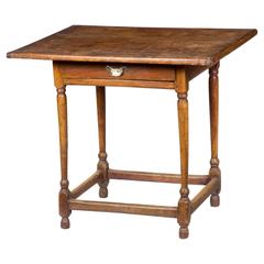 Diminutive Pine and Butternut Tavern Table, Massachusetts, circa 1760 3