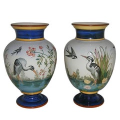 Pair of Vases with Landscapes